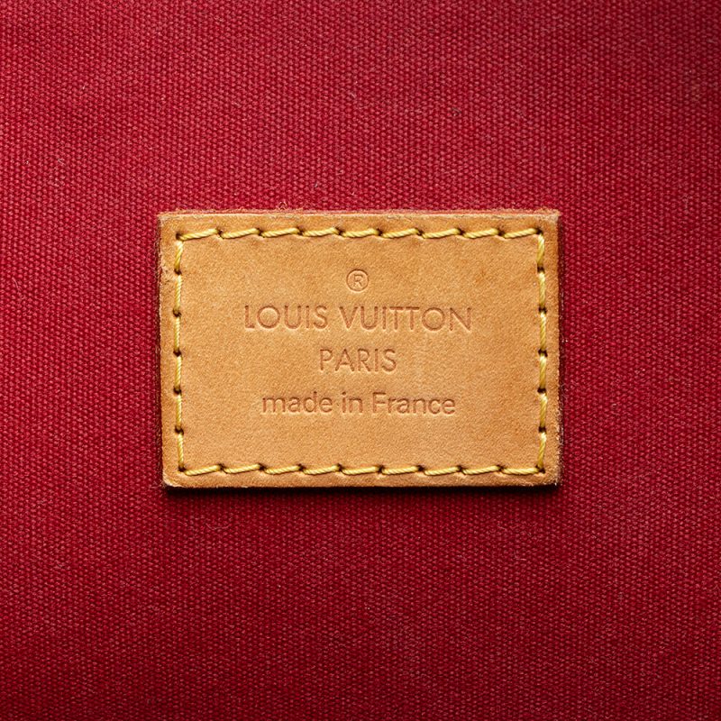 Louis Vuitton Monogram Vernis Alma GM Satchel (18772) - Image 8