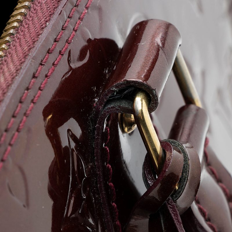 Louis Vuitton Monogram Vernis Alma GM Satchel (18916) - Image 10