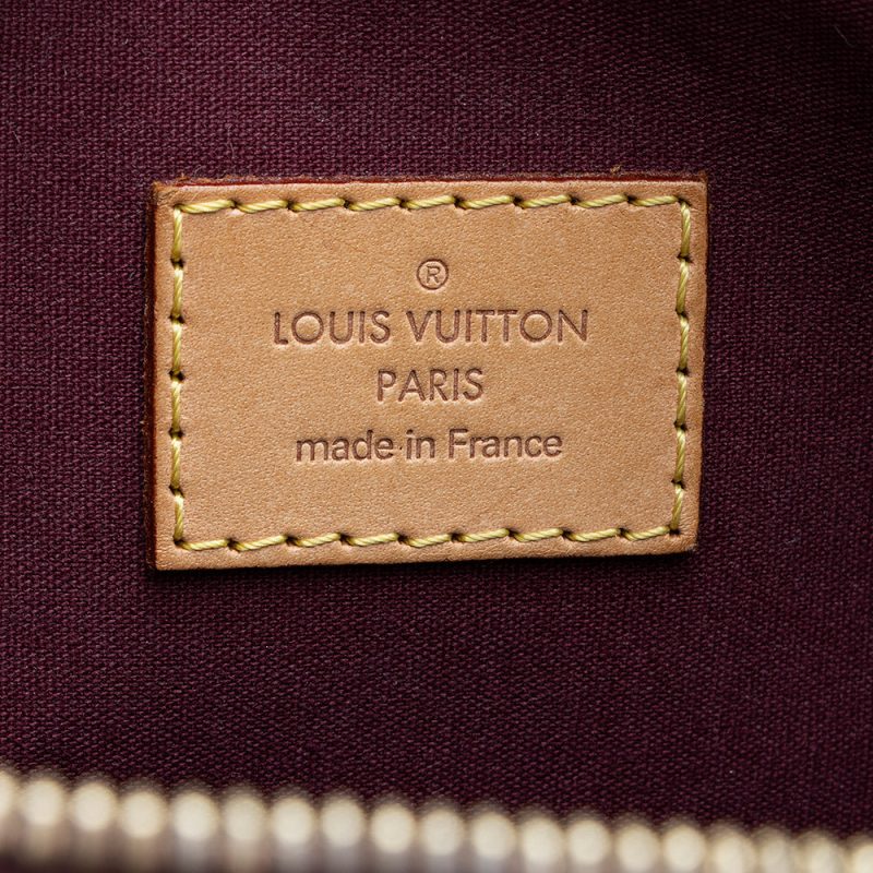 Louis Vuitton Monogram Vernis Alma GM Satchel (18916) - Image 8