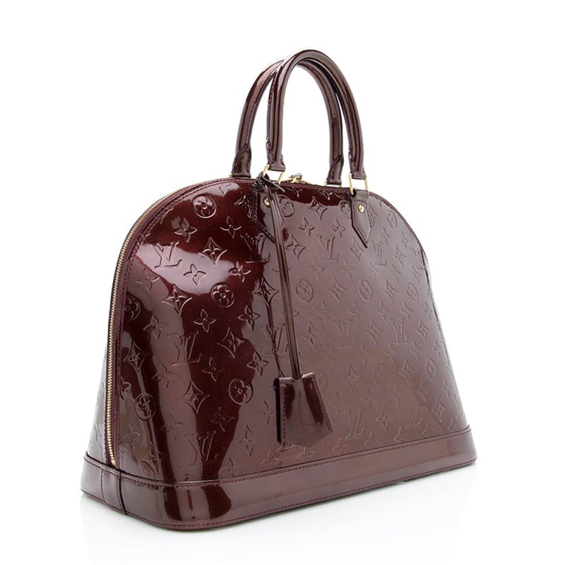 Louis Vuitton Monogram Vernis Alma GM Satchel (18916) - Image 2
