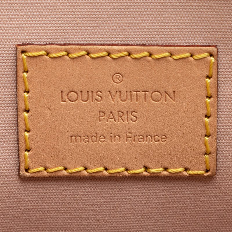 Louis Vuitton Monogram Vernis Alma GM Satchel (21875) - Image 8