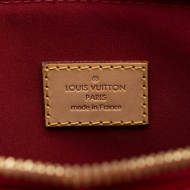 Louis Vuitton Monogram Vernis Alma GM Satchel (23700) - Image 8