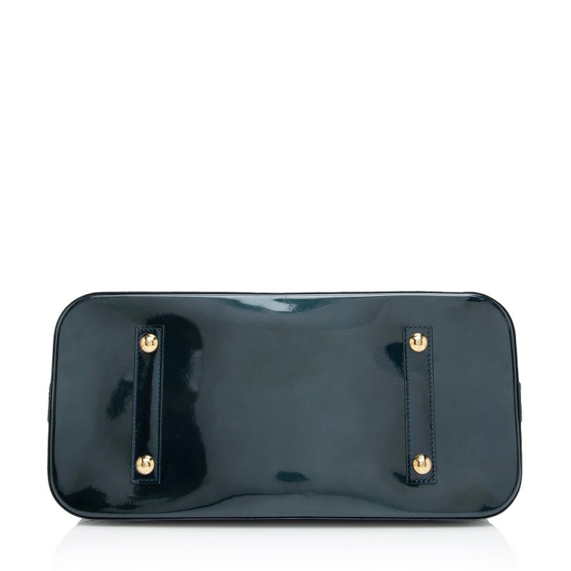 Louis Vuitton Monogram Vernis Alma GM Satchel (n4uWmK) - Image 4