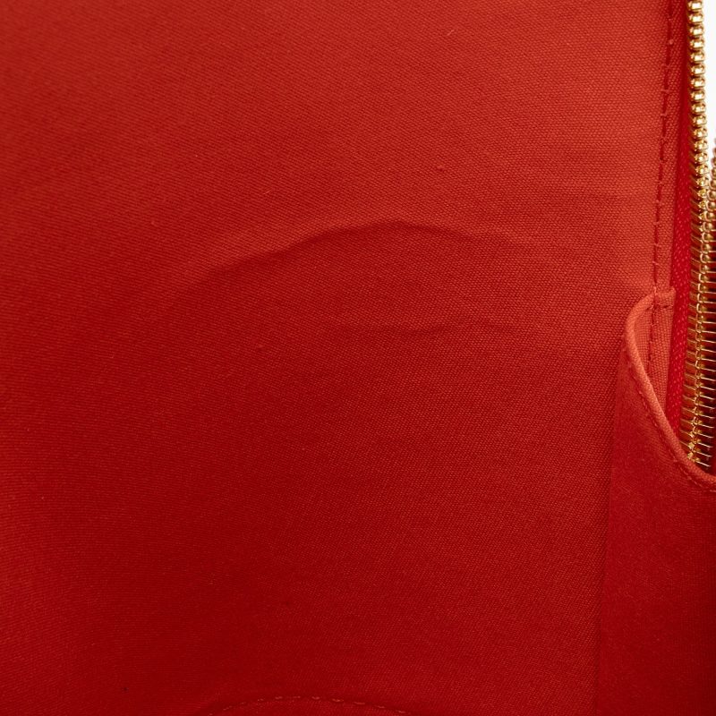 Louis Vuitton Monogram Vernis Alma GM Satchel (ERoecq) - Image 9