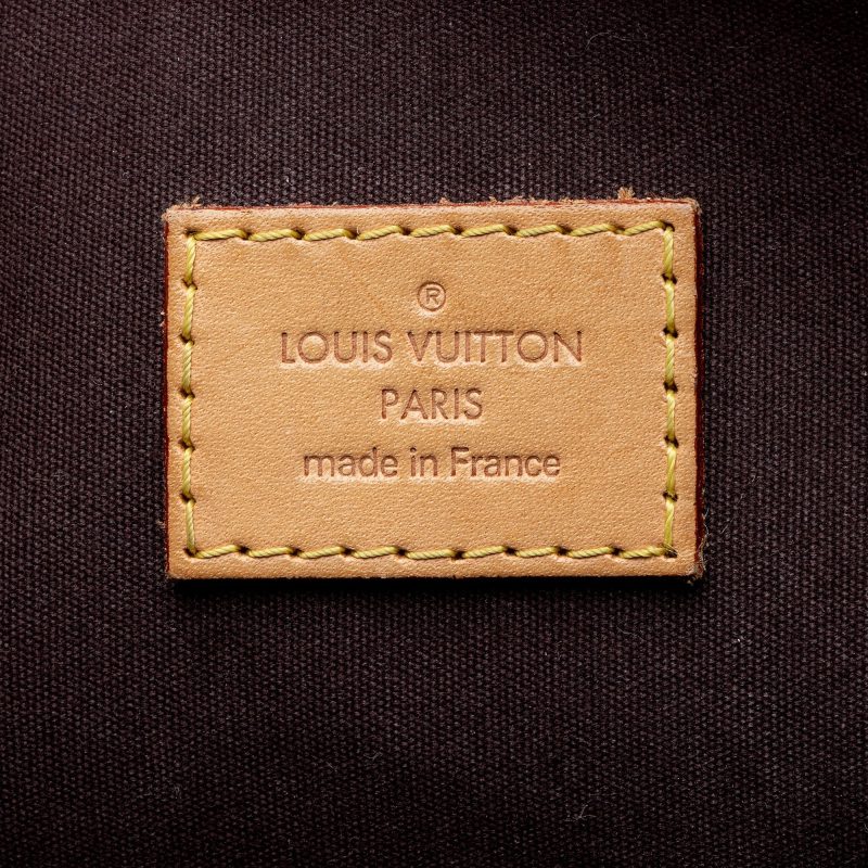 Louis Vuitton Monogram Vernis Alma GM Satchel (NbLRlp) - Image 8