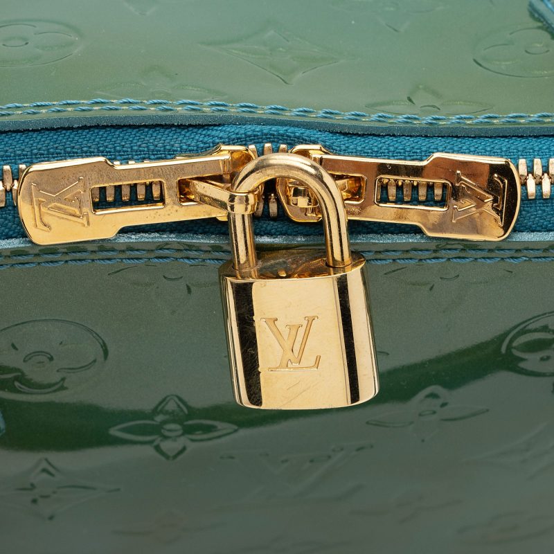Louis Vuitton Monogram Vernis Alma GM Satchel (Z4HtXk) - Image 9
