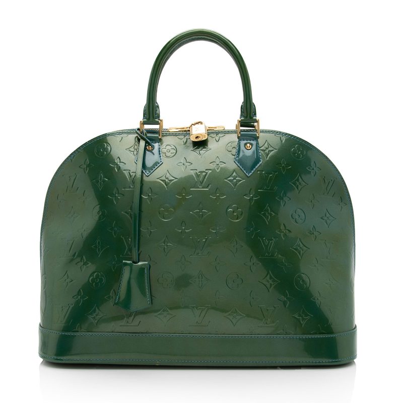 Louis Vuitton Monogram Vernis Alma GM Satchel (Z4HtXk)