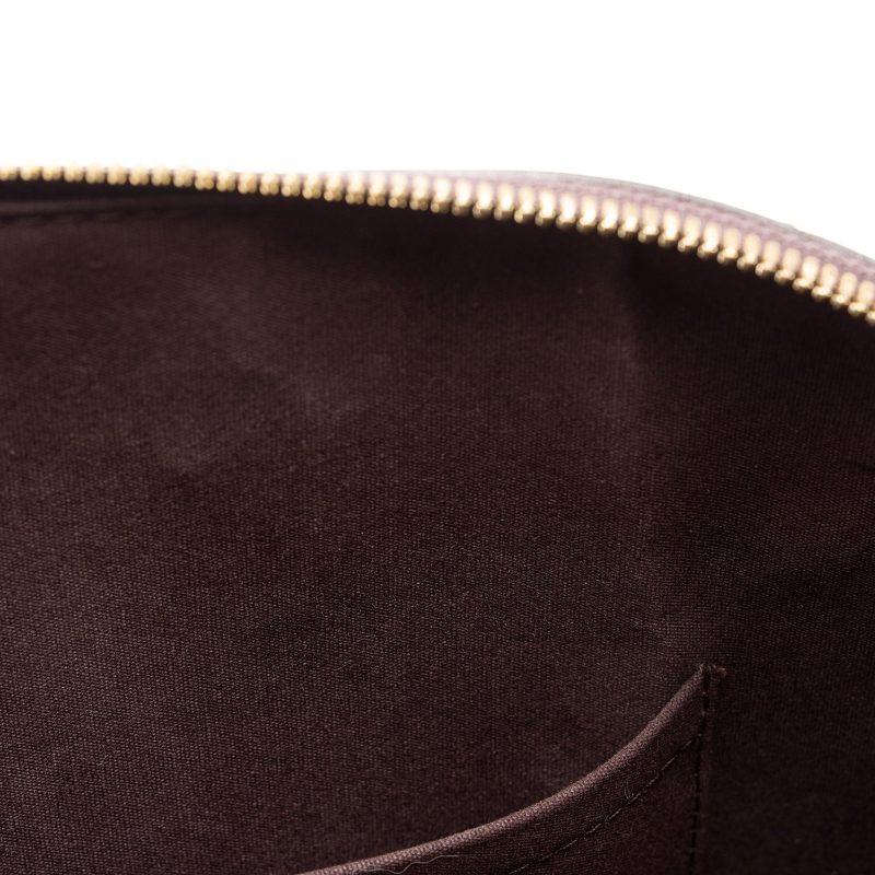 Louis Vuitton Monogram Vernis Alma GM Satchel (D35yeQ) - Image 10