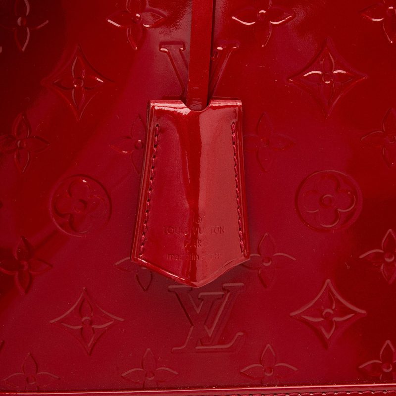 Louis Vuitton Monogram Vernis Alma GM Satchel (XIA8xV) - Image 10
