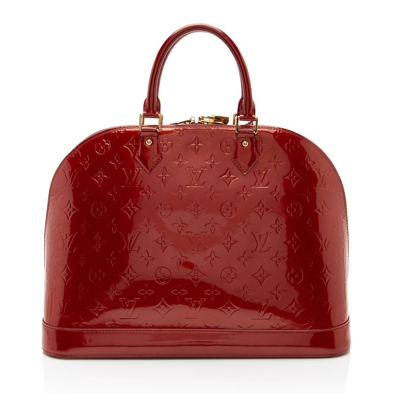 Louis Vuitton Monogram Vernis Alma GM Satchel (7bvjjk) - Image 3