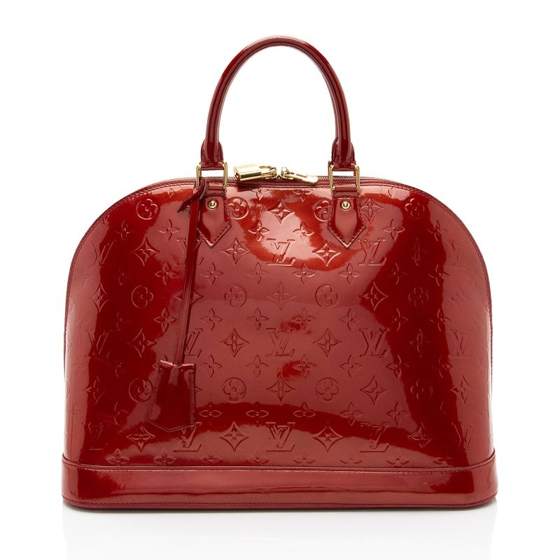 Louis Vuitton Monogram Vernis Alma GM Satchel (7bvjjk)