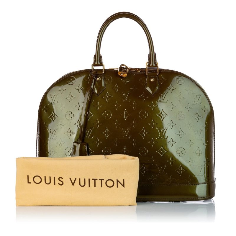 Louis Vuitton Monogram Vernis Alma MM (e8SrxN) - Image 9