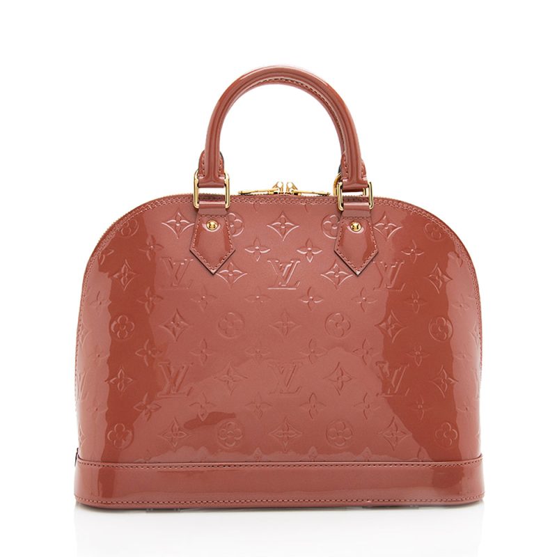 Louis Vuitton Monogram Vernis Alma PM Satchel (18202) - Image 3