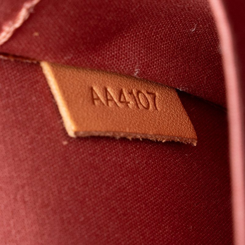Louis Vuitton Monogram Vernis Alma PM Satchel (18202) - Image 6
