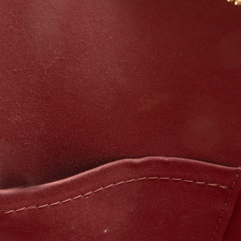 Louis Vuitton Monogram Vernis Alma PM Satchel (18202) - Image 10