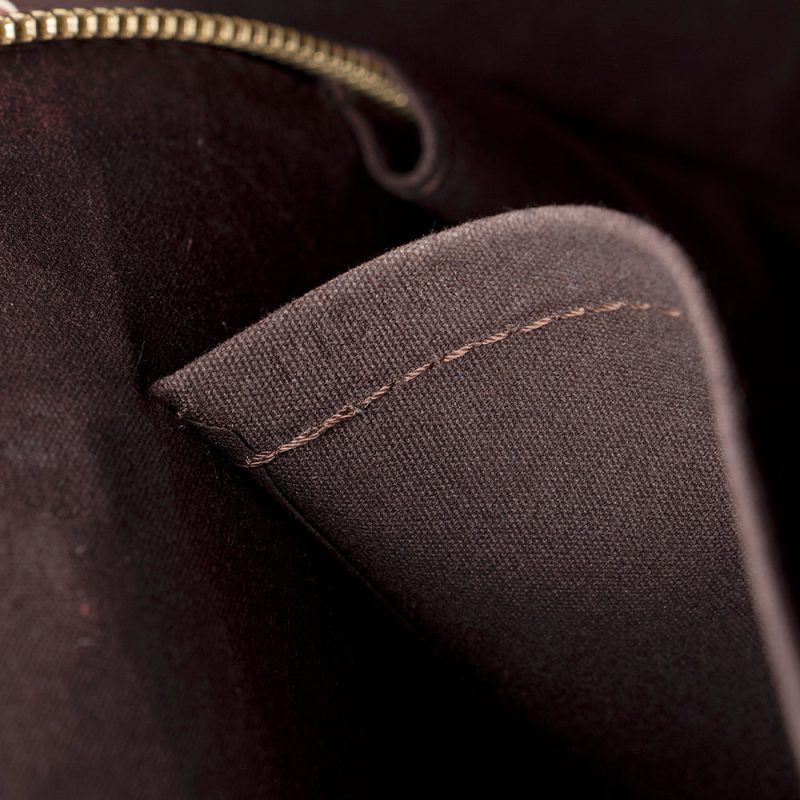 Louis Vuitton Monogram Vernis Alma PM Satchel (18640) - Image 9