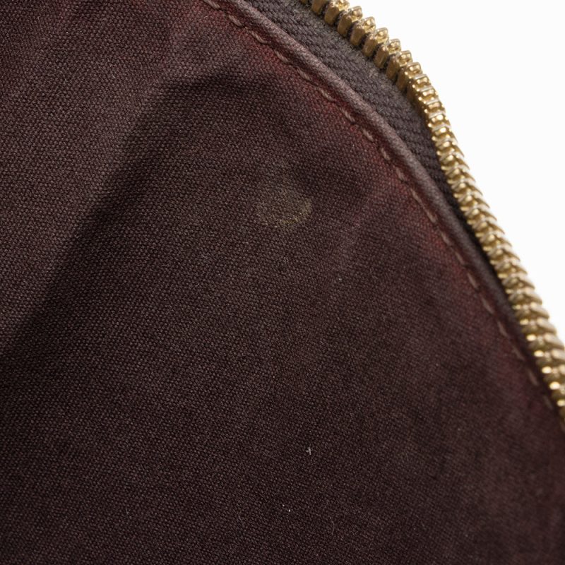 Louis Vuitton Monogram Vernis Alma PM Satchel (18640) - Image 10