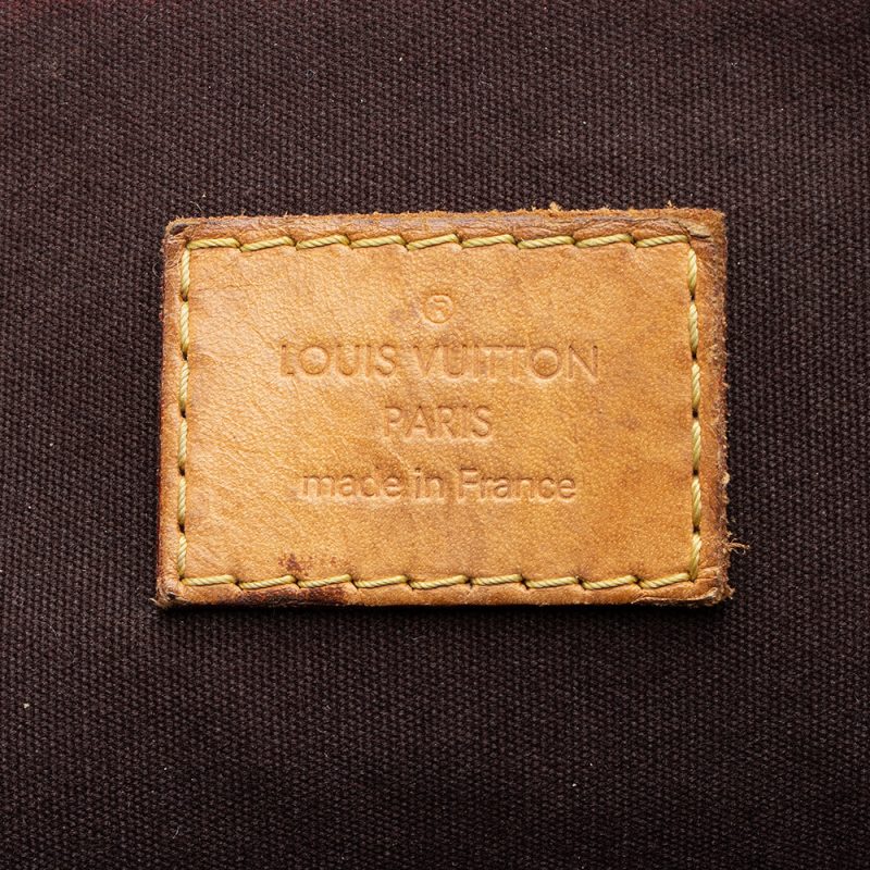 Louis Vuitton Monogram Vernis Alma PM Satchel (18640) - Image 7