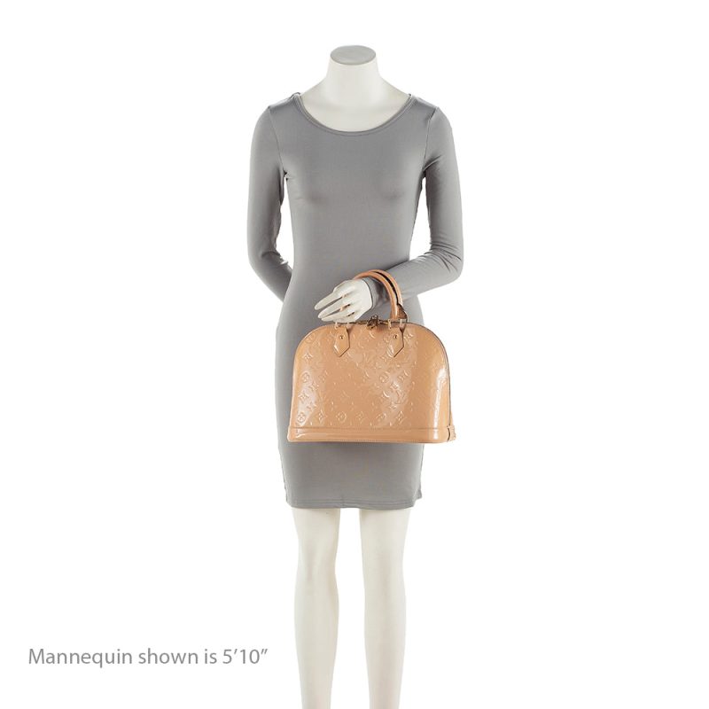 Louis Vuitton Monogram Vernis Alma PM Satchel (19932) - Image 5