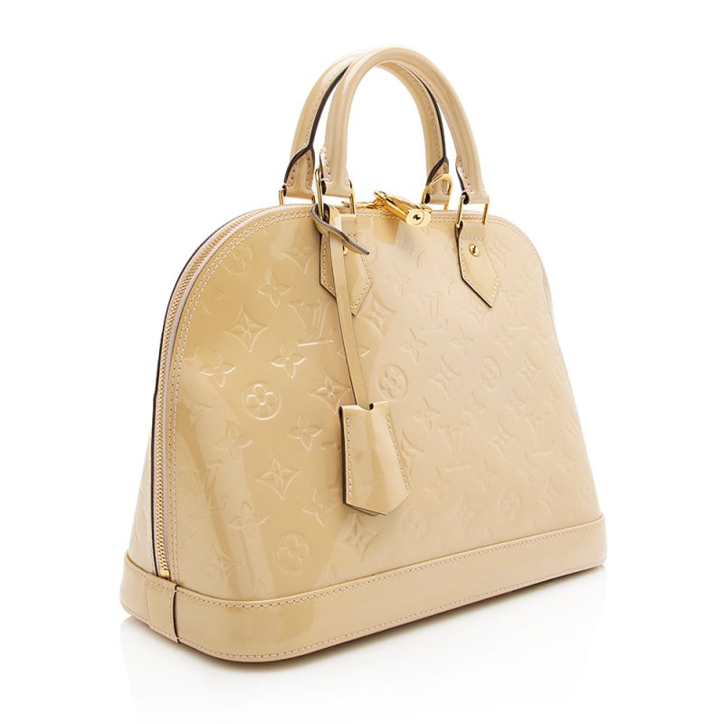 Louis Vuitton Monogram Vernis Alma PM Satchel (21750) - Image 2