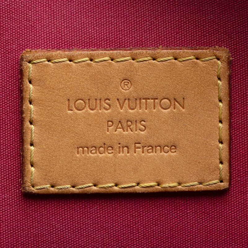 Louis Vuitton Monogram Vernis Alma PM Satchel (22631) - Image 8
