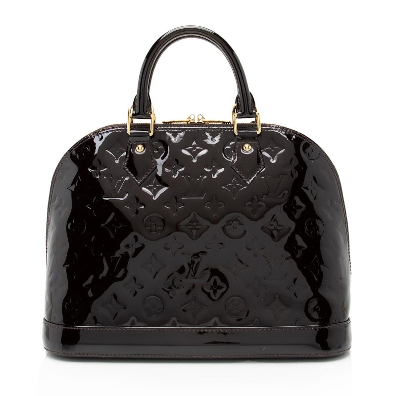 Louis Vuitton Monogram Vernis Alma PM Satchel (RKBVys) - Image 3