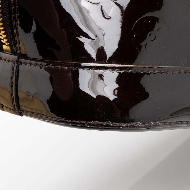 Louis Vuitton Monogram Vernis Alma PM Satchel (RKBVys) - Image 10