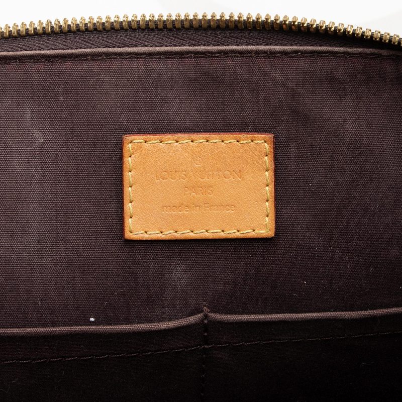 Louis Vuitton Monogram Vernis Alma PM Satchel (RKBVys) - Image 8