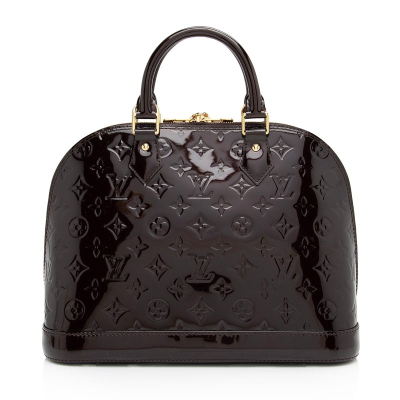 Louis Vuitton Monogram Vernis Alma PM Satchel (fmHWuP) - Image 3