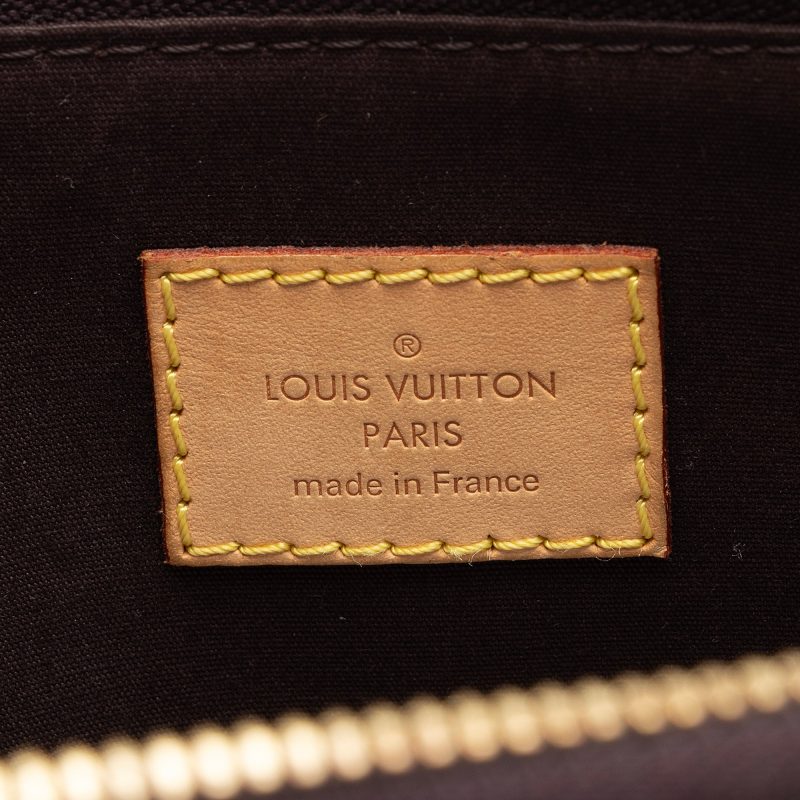 Louis Vuitton Monogram Vernis Alma PM Satchel (fmHWuP) - Image 8