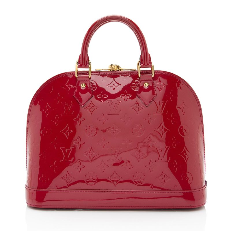 Louis Vuitton Monogram Vernis Alma PM Satchel (aJkS4O) - Image 3