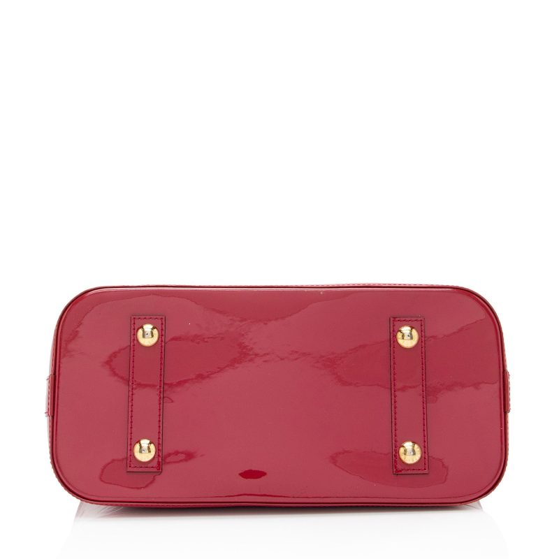 Louis Vuitton Monogram Vernis Alma PM Satchel (aJkS4O) - Image 4