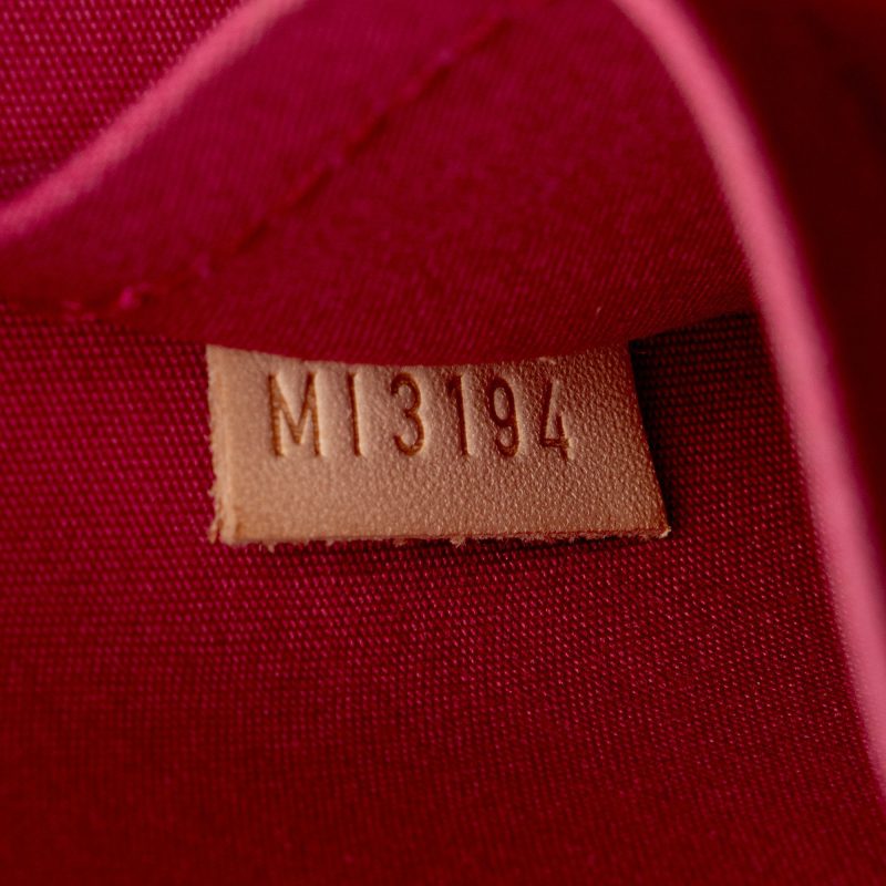 Louis Vuitton Monogram Vernis Alma PM Satchel (aJkS4O) - Image 6