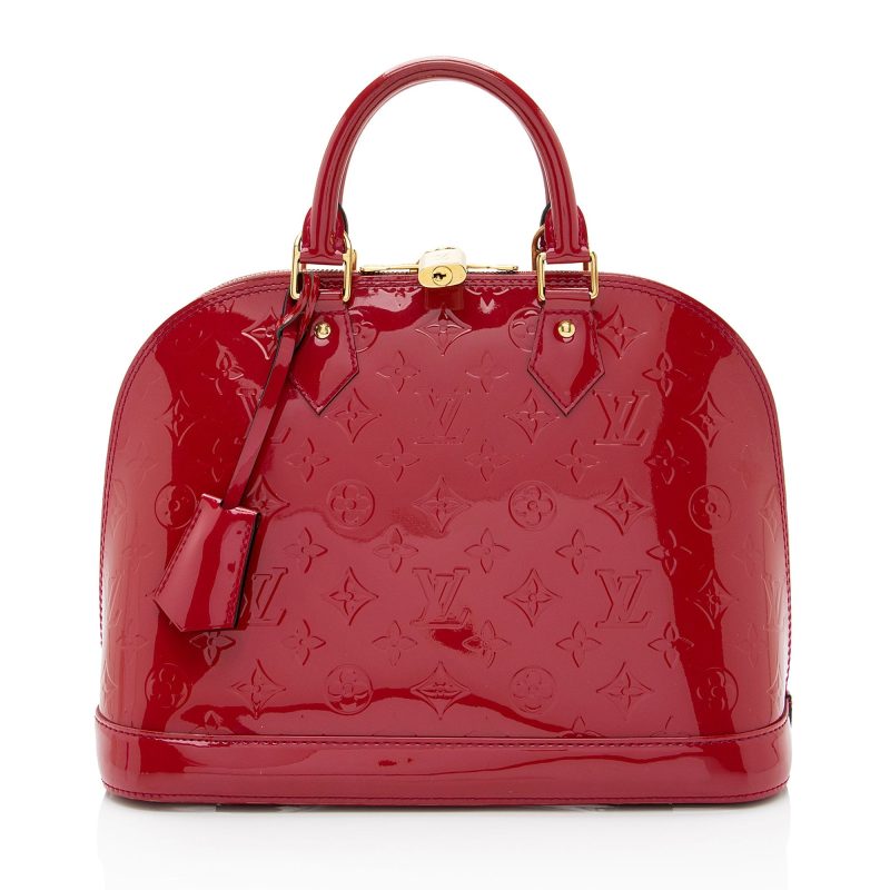 Louis Vuitton Monogram Vernis Alma PM Satchel (aJkS4O)
