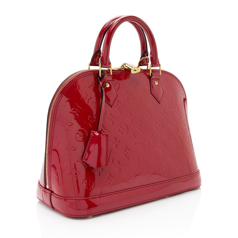 Louis Vuitton Monogram Vernis Alma PM Satchel (aJkS4O) - Image 2