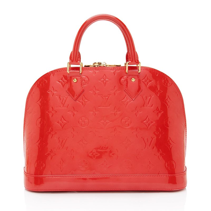 Louis Vuitton Monogram Vernis Alma PM Satchel (UICxem) - Image 3