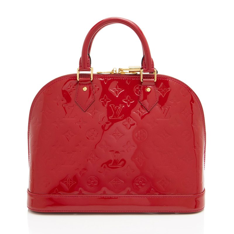 Louis Vuitton Monogram Vernis Alma PM Satchel (WV66qb) - Image 3