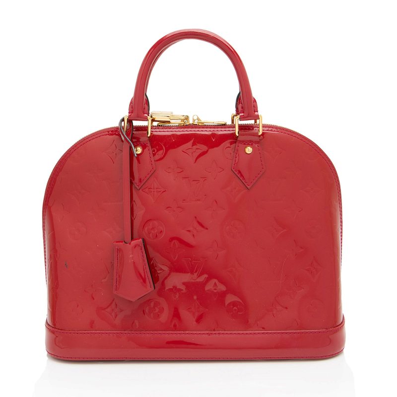 Louis Vuitton Monogram Vernis Alma PM Satchel (WV66qb)