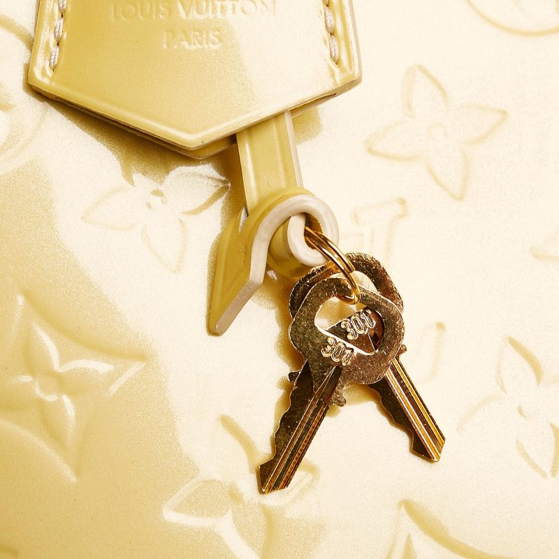 Louis Vuitton Monogram Vernis Alma PM 35318) - Image 10