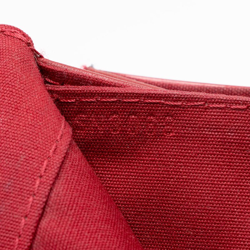 Louis Vuitton Monogram Vernis Bel Air Clutch (22065) - Image 6