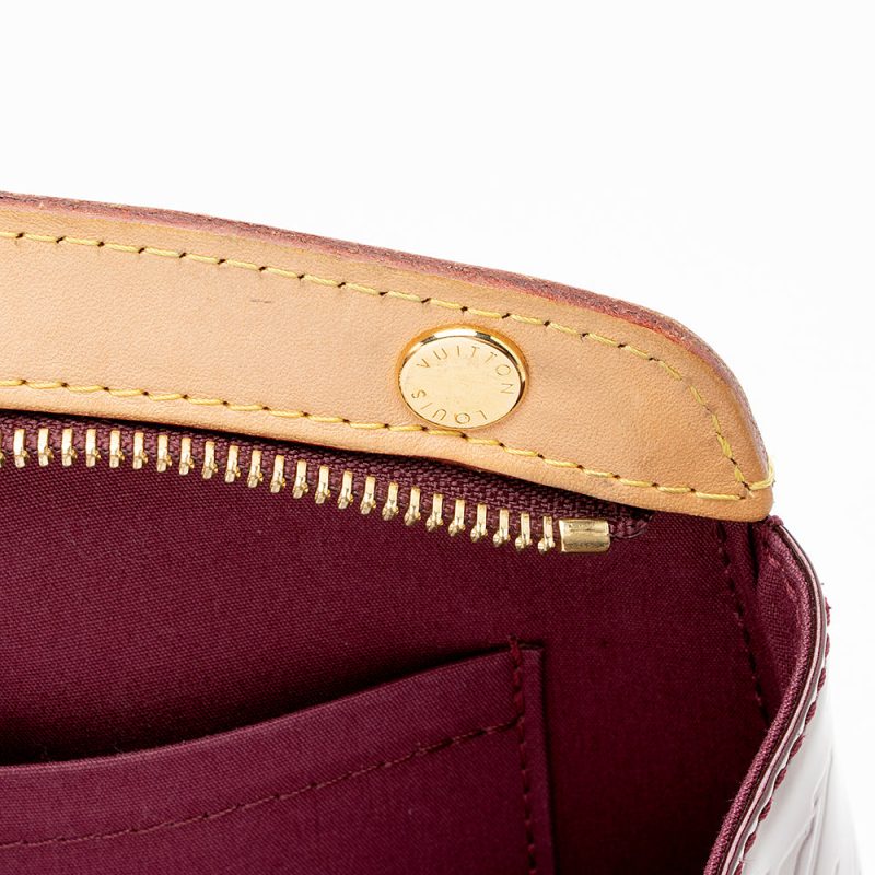 Louis Vuitton Monogram Vernis Brea GM Satchel (20550) - Image 9