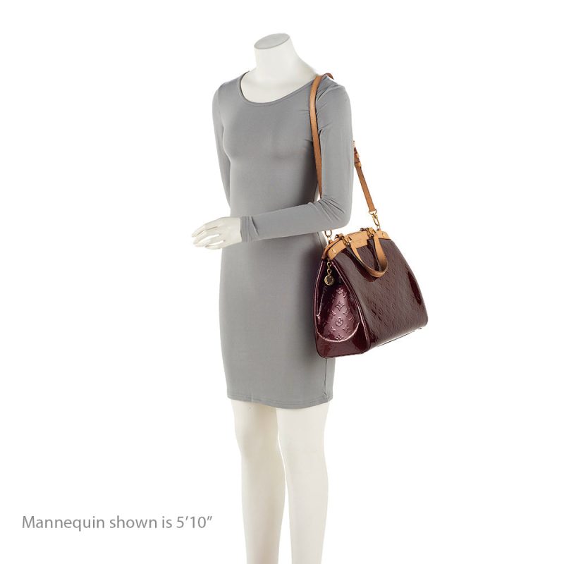 Louis Vuitton Monogram Vernis Brea GM Satchel (20550) - Image 5