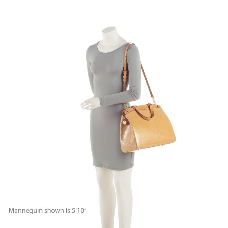 Louis Vuitton Monogram Vernis Brea GM Satchel (u6q60W) - Image 5