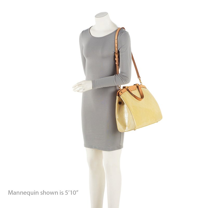 Louis Vuitton Monogram Vernis Brea MM Satchel (20211) - Image 5