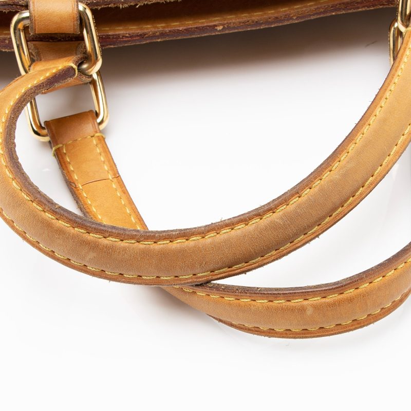Louis Vuitton Monogram Vernis Brea MM Satchel (23289) - Image 10