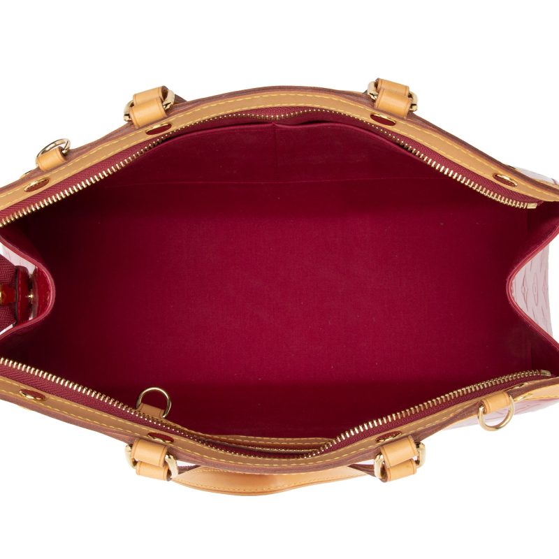 Louis Vuitton Monogram Vernis Brea MM Satchel (Lt8EA3) - Image 7
