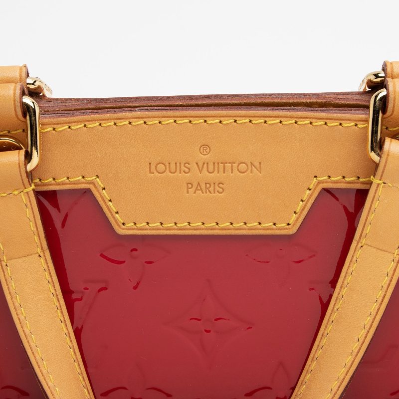 Louis Vuitton Monogram Vernis Brea MM Satchel (Lt8EA3) - Image 9