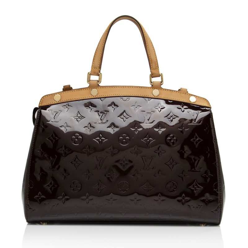 Louis Vuitton Monogram Vernis Brea MM Satchel (APAQxH) - Image 3