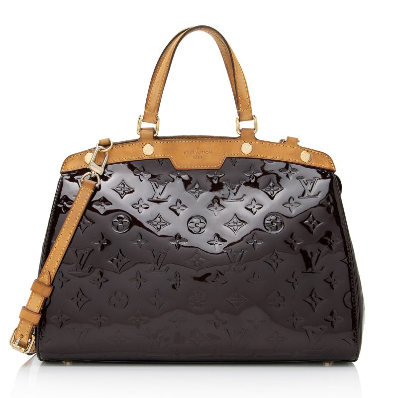 Louis Vuitton Monogram Vernis Brea MM Satchel (APAQxH)
