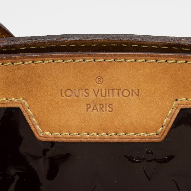 Louis Vuitton Monogram Vernis Brea MM Satchel (APAQxH) - Image 8